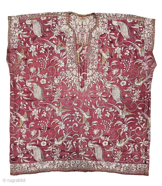 Chakli-Chakla no Jhablo or Jhablo (Blouse)
of Parsi Community From Surat Gujarat India.

This kind of Jhabla was embroidered by Chinese artisans in the town of Surat in Gujarat for the Parsi women of  ...