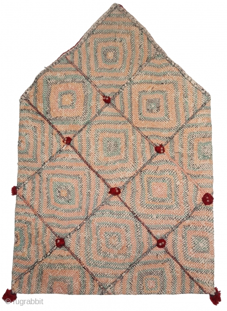 Kanbiri Quilted Embroidery Dowry Bag ,From Thatta Pakistan.Cotton on Cotton Quilted Stich.This Kanbiri Stich were used by the syeds or they were presented to spiritual guides(Pirs) and mentorsby their proteges as tributes,After  ...