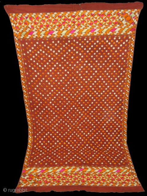 Phulkari From East (India)Punjab.known as Buti Phulkari(DSC01005 New).                         