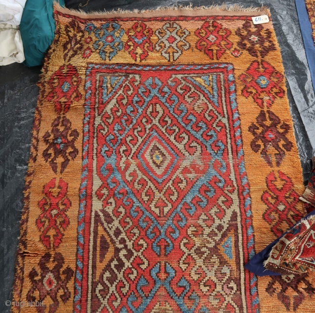 THIS RUG FRAGMENT WAS STOLEN DURING TRANSPORT BETWEEN SWEDEN AND THE NETHERLANDS.
PLEASE CONTACT ME IF YOU HAVE SOME INFORMATION. lars.jurell@outlook.com

From Sonny Berntssons collection.
As a very good friend of Sonny Berntsson, who sadly  ...