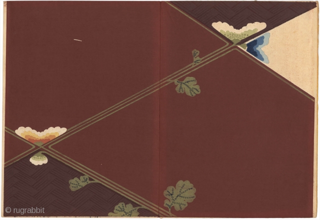 Japanese pattern magazine Seiei 15 illustrated by various artists
The fifteen volume in the Seiei series includes a table of content and ten beautiful plates by ten artists.
Dated Meiji 40 (1907)
Published by Yamada  ...