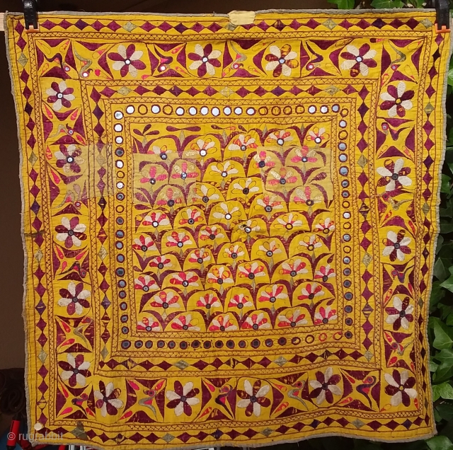 Antique Rajasthani embroidery 72 x 72
Price upon request                         