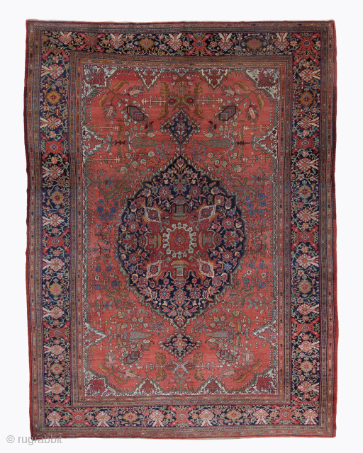 Origin: Farahan-Sarouk, Iran
Period: Late-19th century
Size: 285 x 390 cm