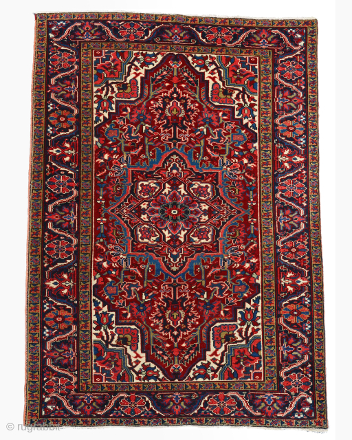 Late of the 19th Century Persian Heriz Rug

Size : 142 x 194 cm

Stock No : 1519

                 