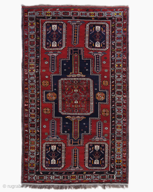 Period: Late 19th Century
Origin: Shirvan, Caucasus
Dimensions: 160 x 270 cm

This Shirvan rug can be confidently attributed to the late 19th century, representing a strong and characteristic example of classical Caucasian weaving. Its  ...
