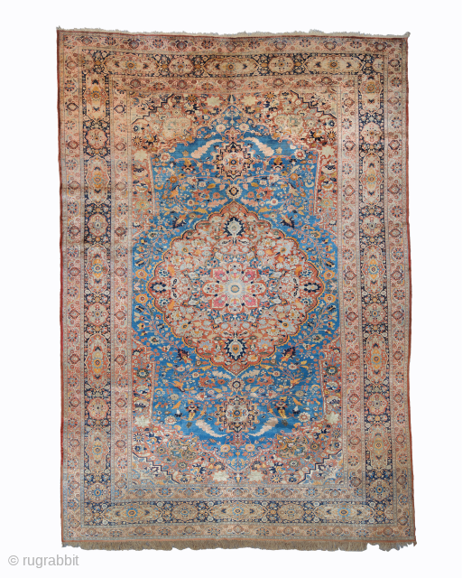 19th Century Antique Silk Tabriz Carpet
Size : 270 x 390 cm
Stock No : 1002
https://galleryaydin.com/product/antique-silk-tabriz-carpet/                   