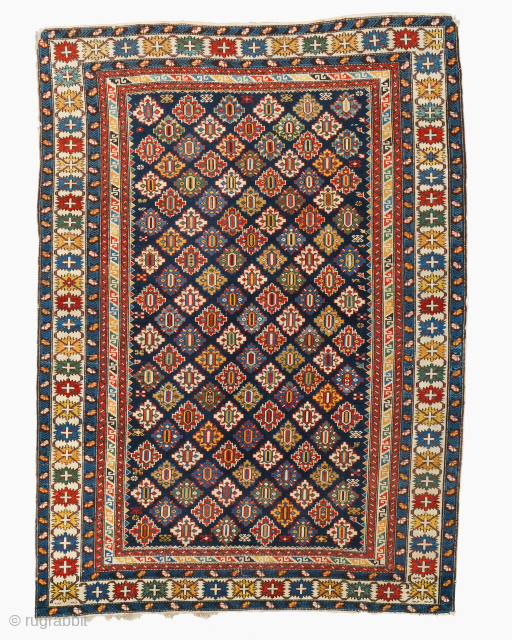 Late Of The 19th Century Caucasian Kuba Shirvan Rug

Size : 130 x 177 cm
please send me directly mail. galleryaydinrugs@gmail.com              