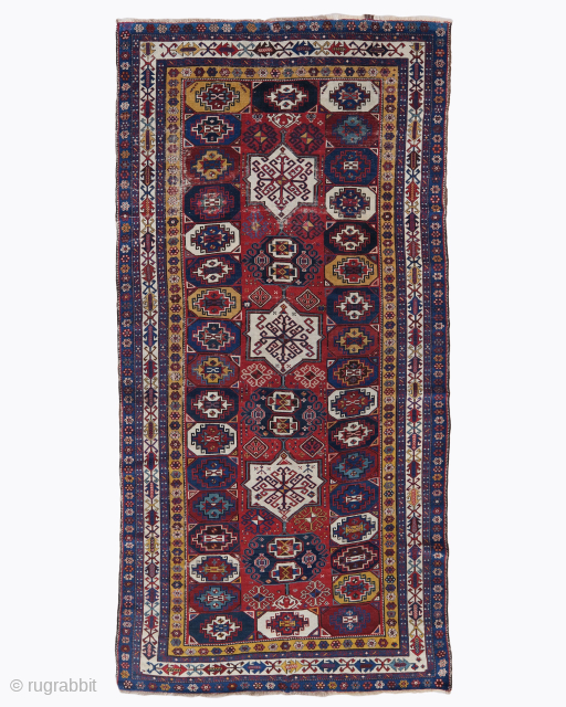 Period: Late 19th century
Origin: Shirvan, Caucasus
Dimensions: 160 x 300 cm

This rare late 19th century Shirvan rug is a superb example of Caucasian tribal art, showcasing the geometric precision and rich symbolic language  ...