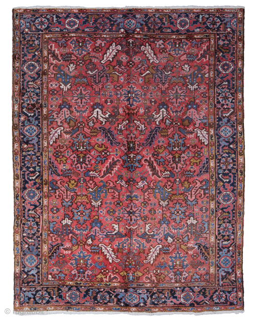 Period: Early 20th Century
Origin: Iran
Dimensions: 200 x 260 cm
This rare early 20th century antique carpet highlights a powerful and rhythmic composition featuring a magnificent all-over field design layout. This structural balance between ...