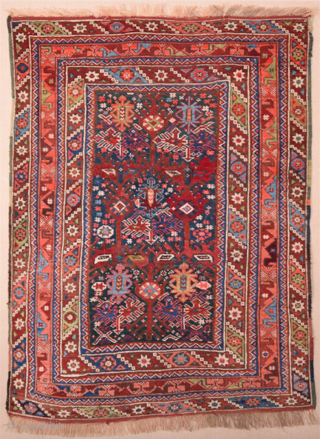 19th Century Bergama Rug It's in Good Condition Size 110 x 148 cm                    