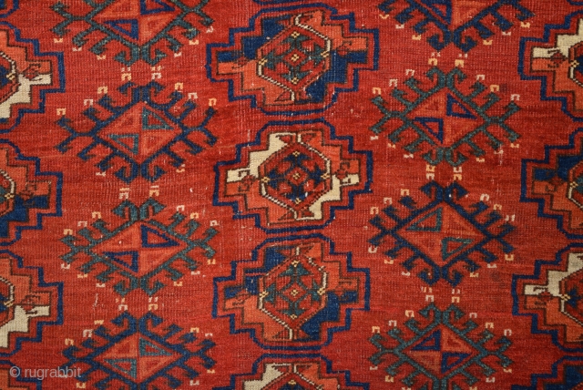 Mid 19th Century Ersari Chuval Size 95 x 135 Cm                       