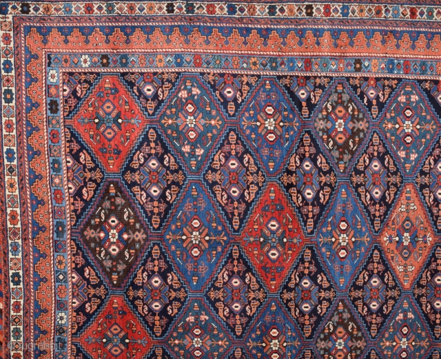 Colorful Persian Avshar Rug It's in good condition and untouched one size 175 x 210 cm                 