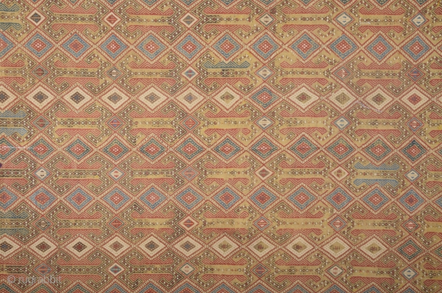 19th Century Central Anatolian Konya Cicim Size 150 x 260 Cm                      