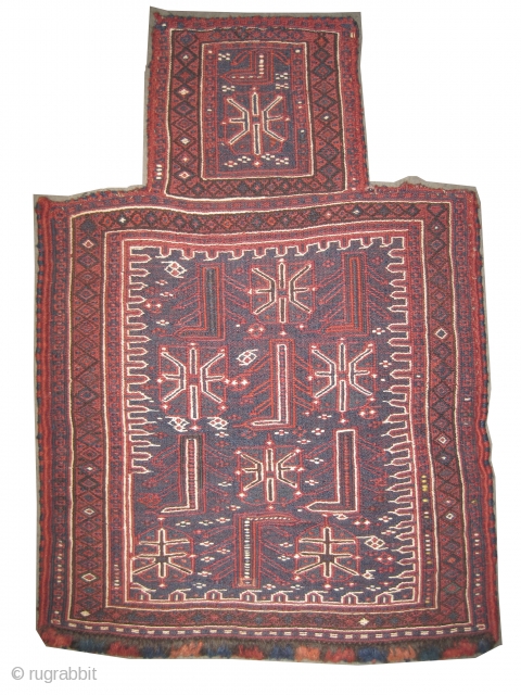 	

 Namakdar Baktiar Persian circa 1910 antique. Collector's item, Size: 73 x 50 (cm) 2' 5" x 1' 8"  carpet ID: A-747
Salt bag, perfect condition, woven with 100% hand spun wool  ...