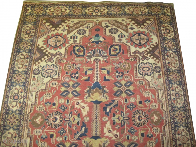 


Ardabil Persian, knotted circa in 1935 semi antique, 340 x 225 (cm) 11' 2" x 7' 5"  carpet ID: P-2783
The black knots are oxidized, the knots are hand spun lamb wool,  ...