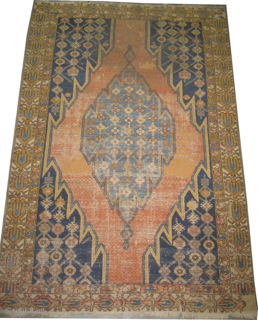 


Noubaran Persian knotted circa in 1920 antique,  185 x 124 (cm) 6' 1" x 4' 1"  carpet ID: K-2687
The black knots are oxidized, the knots are hand spun wool, the  ...