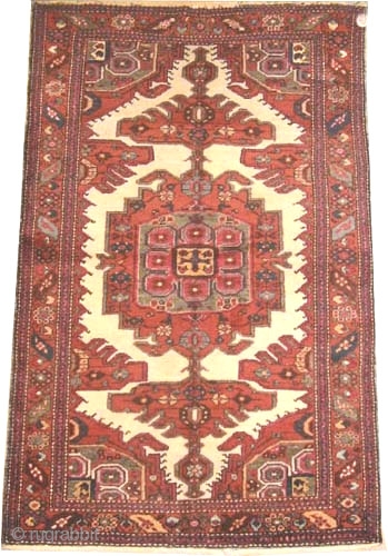 
Meshgin Persian circa 1920 semi antique. Size: 200 x 128 (cm) 6' 7" x 4' 2"  carept ID: K-2940
The center medallions and the four corners are combined with green and rust,  ...