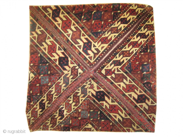 


Turkmen Yemouth buchtscha, knotted circa in 1905 antique, collectors item, 72 x 71 (cm) 2' 4" x 2' 4"  carept ID: K-890
A single example in the international market which serves to  ...