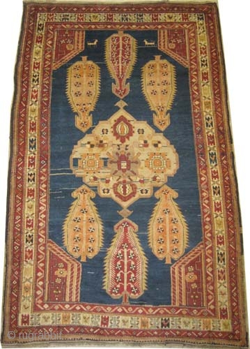 	

Chikli-Kazak Caucasian knotted circa in 1905 antique, Size: 225 x 140 (cm) 7' 5" x 4' 7"  carpet ID: RS-189 
High pile, perfect condition. The carpet is soft as an handkerchief  ...