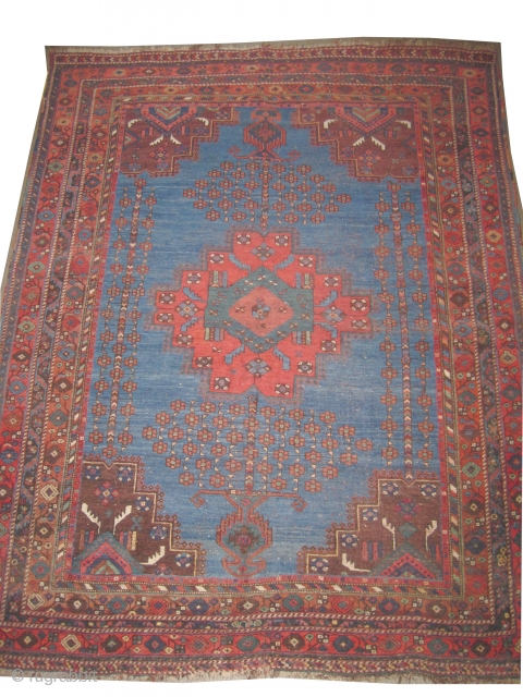 
Afshar Persian circa 1900. Antique. Collector's item, Size: 190 x 151 (cm) 6' 3" x 4' 11"  carpet ID: GS-3 
vegetable dyes, the black color is oxidized, the knots are hand  ...