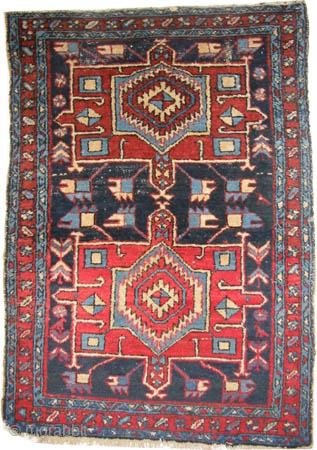 Our new website is now live at www.madayancarpets.ch, fully optimized and featuring search filters and an online shop.
Serapi Heriz Persian, knotted circa 1910, antique, collector's item, 91 x 130 cm / 3'0" ...