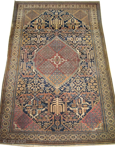 
Mohtashem-Kashan Persian knotted circa in 1890 antique, collector's item, 299 x 196 (cm) 9' 10" x 6' 5"  carpet ID: K-5793 
Fine knotted, high pile, in good condition, soft, high standard  ...