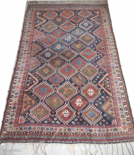 
	

Louristan Persian, knotted circa in 1930, semi antique, collectors item, 246 x 162 (cm) 8' 1" x 5' 4"  carpet ID: BRDU-25
 The knots, the warp and the weft threads are  ...