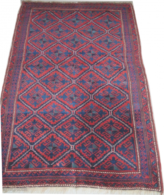 


 Afshar Persian, knotted circa in 1930 semi antique, collectors item, 180 x 129 (cm) 5' 11" x 4' 3"  carpet ID: BRDU-26
 The knots, the warp and the weft threads  ...