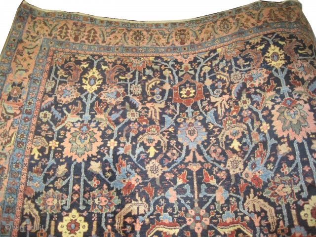 
Bakshaish Heriz Persian circa 1905 antique. Size: 328 x 250 (cm) 10' 9" x 8' 2"  carpet ID: P-1364
High pile, perfect condition, the knots are hand spun wool, vegetable dyes, the  ...