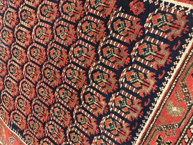 Rug#7012, Superfine & antique Malayer Ghalicheh,  late 19th century,  rare and collectable,  Size, 193x128 cm 
for shipping cost and further info on this piece call us on +61412378798 or  ...