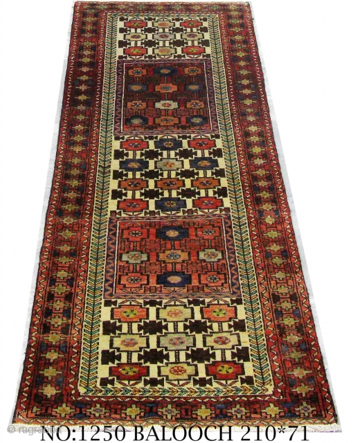 Rug no; 1250, Persian Kurdi Quchan, unique, circa 1950, size; 210x71 cm                     