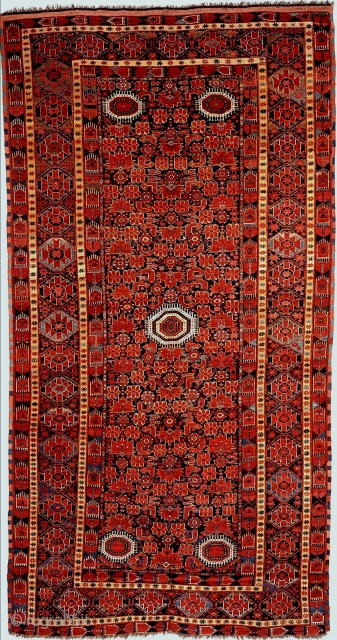 A superb Ersari-Beshir main carpet, c 1850.                          