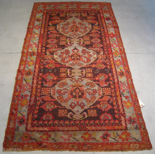A Koulah Rug, 6' 10" x 3' 7", signed and dated 1901, in excellent original condition.                 