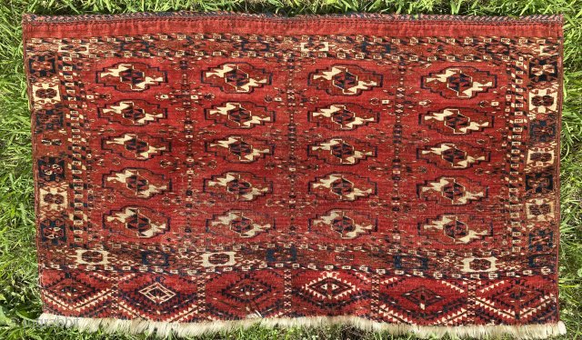 Very nice Tekke chuval 42”x24”. Older than most. Ask for more details, photos and price.
Mst5355@gmail.com