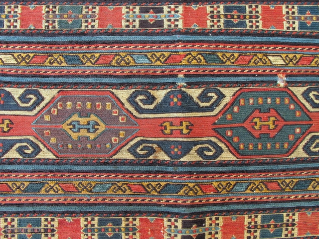 Pair of South Caucasian Mafrash Side Panels.                          