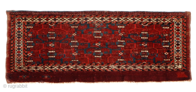 Yomud Torba, Igdyr Tribe, Turkmenistan, Early 19th C.
Lot 86 in ORIENTAL RUGS FROM AMERICAN ESTATES | 58
Antique Collectible and Decorative Oriental Rugs, Kilims, Trappings
Live Showroom Auction: Monday, May 22, 2023, 10AM ET
Public  ...