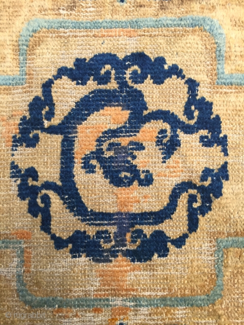 Chinese mat, 18th c., worn, some repiling, ex-Herrmann (see cat. IX, pl. 103a)                    