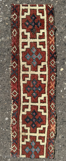 Salor, c. 1800, border fragment from MC, 38 x 11 cm, cutie!                     