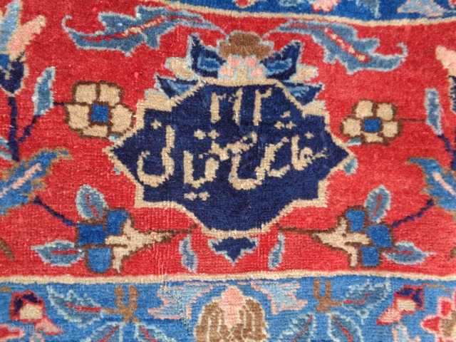 Antique Persian TEBRIS in good condition .
Original design and color for this carpet.
385 x 285 cm. is the size.
More info and pictures on request.
ALL THE BEST FROM COMO !

    