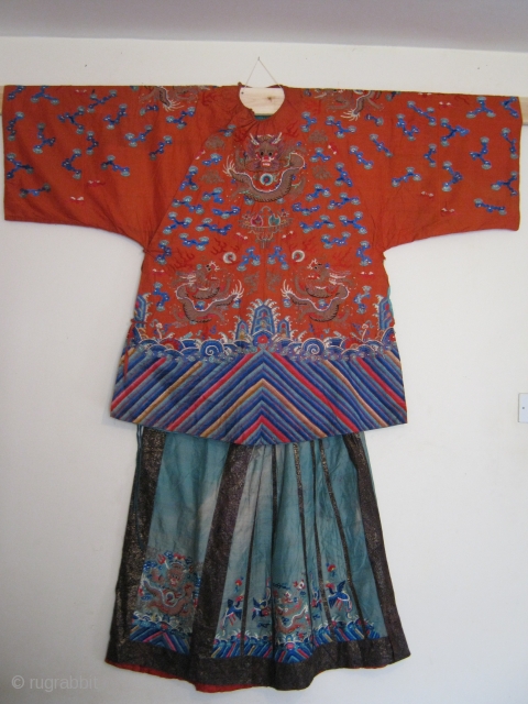 Chinese robe embroidery                              