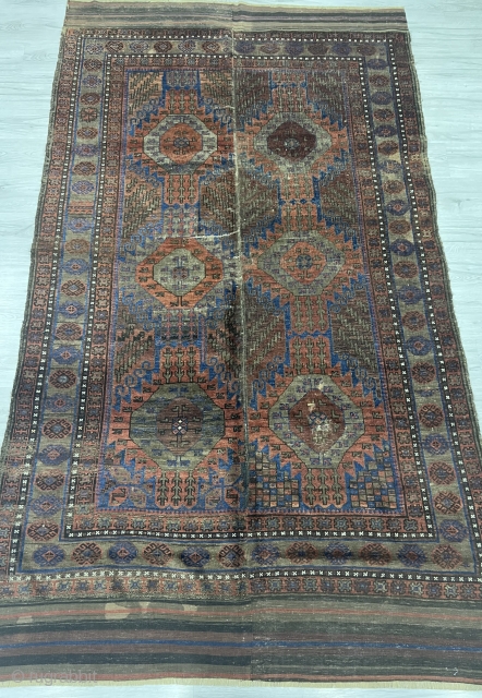 Antique Beluch Rug in mint condition , no repair needed.. 
Circa 1900 Timuri Beluch
Size without kilim 255x176cm available 
Feel free to contact 
Worldwide shipping         