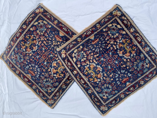 A pair of Tebriz pillow.. 45x45 cm..                          