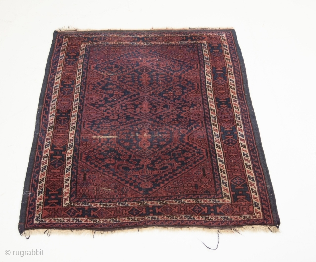 Very rare Baluch Rug..Size 115x106                            