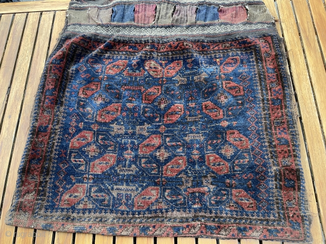 Baluch bagface in good conditie .. Last quarter from 19 th century.. 60x60                    