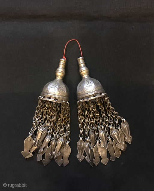 Antique turkmen silver jewelry gubba

Heights: 13.50 cm

                          