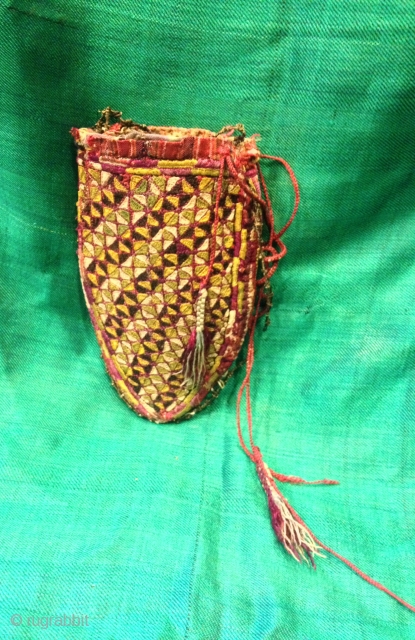 Turkoman old ethnic purse 
Collectibles purse

Size : 12 cm X 8 cm

FAST WORLDWIDE SHIPPING by FEDEX almost within 3 to 5 working days ...
can be tracked at www.fedex.com

Could you please leave your  ...