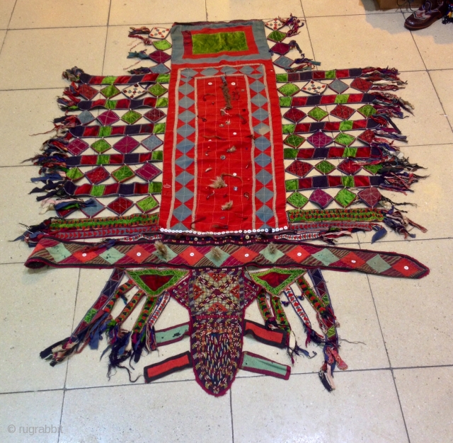 Turkoman for camel

Size: 210 cm X 150 cm                         