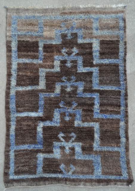 Anatolian Karapinar Tulu rug - 4'1 x 5'11 - 125 x 180 cm.                    