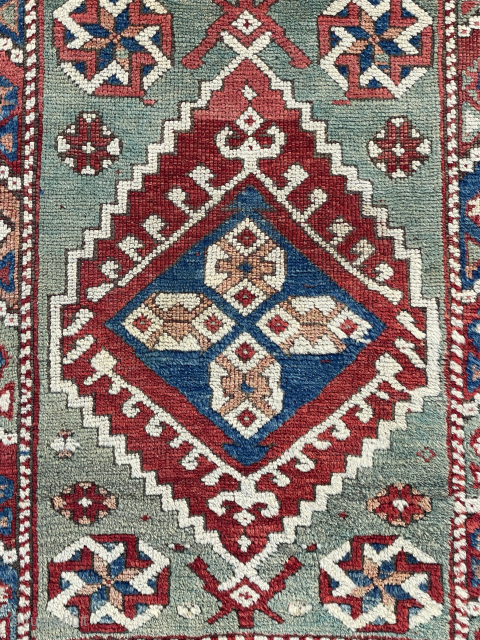 West Anatolian Village Rug - 19th c. - 3'5 x 4'0 - yorukrugs@gmail.com                    