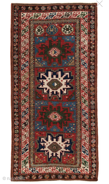 Caucasian Kazak Rug - 19th c. email - yorukrugs@gmail.com - extra pictures available on request  

                